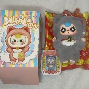 Baby Three Billionaire Cat plush Confirmed Bliss with SPECIAL EYES